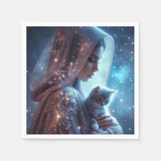 Starlit Guardian Serviette (Vorderseite)