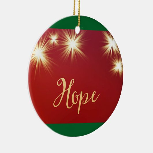 Starlit Hoffnung Keramik Ornament (Rechts)