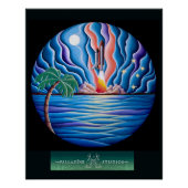 'Starlit Journey' Glossy Poster (Vorderseite)