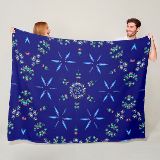 Starlit Kaleidoskop Fleecedecke (Beispiel)