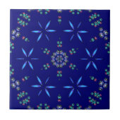 Starlit Kaleidoskop Fliese (Vorderseite)