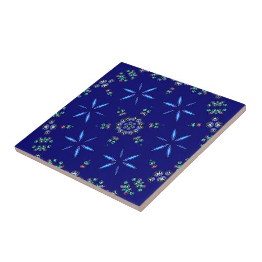 Starlit Kaleidoskop Fliese (Seite)