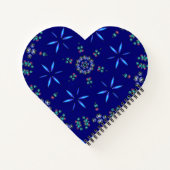 Starlit Kaleidoskop Notizblock (Rückseite)