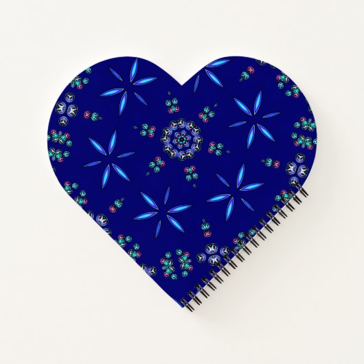 Starlit Kaleidoskop Notizblock (Rückseite)