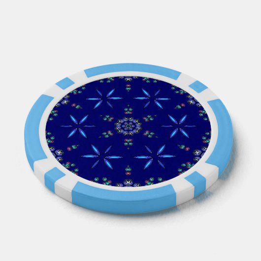 Starlit Kaleidoskop Pokerchips (Einzeln)