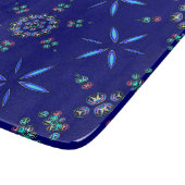 Starlit Kaleidoskop Schneidebrett (Ecke)