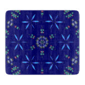 Starlit Kaleidoskop Schneidebrett (Vorderseite)