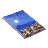 Starlit Nativity: Oh Heilige Nacht Notizblock (Rechte Seite)