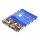 Starlit Nativity: Oh Heilige Nacht Notizblock (Linke Seite)