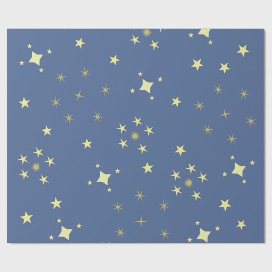 Starlit Night Geschenkpapier (Flach)