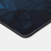 Starlit Ocean Cliffs – Milky Way Coastal Nightscap Schreibtischunterlage (Ecke)