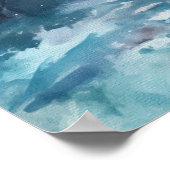 Starlit Path Through the Frost Poster (Ecke)