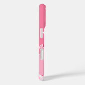 Starlit Pink Flames - Ästhetik Y2K Case-Mate iPhone Hülle (Rückseite / Rechts)