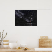 Starlit River Wartegebiet Scorpio: 24x18 Print Poster (Küche)