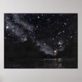 Starlit River Wartegebiet Scorpio: 24x18 Print Poster (Vorne)