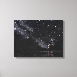 Starlit River Wartegebiet Scorpio: Leinwand nicht 