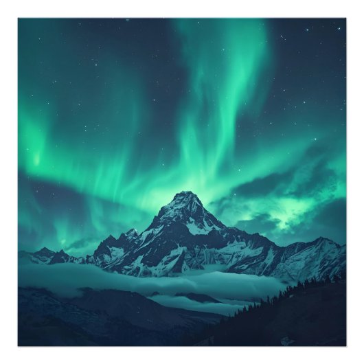 Starlit Silence - Kundenspezifische Angebotsausgab Fotodruck (Vorne)