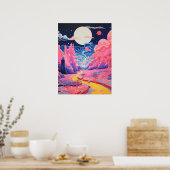 Starlit Sky Poster (Küche)