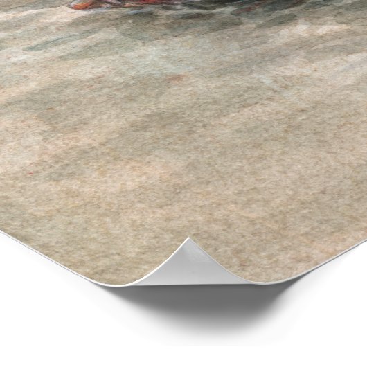 Starlit Tides Poster (Ecke)