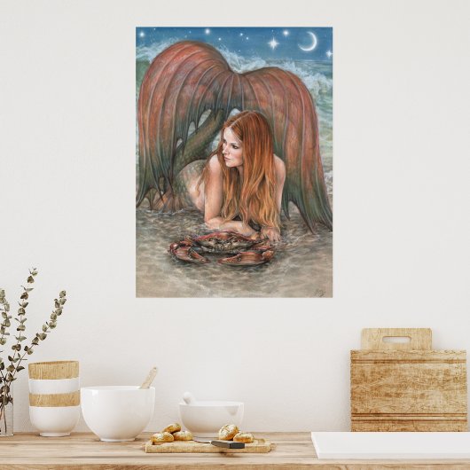 Starlit Tides Poster (Küche)