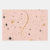 Starlit Wrap - Geschenkpapier mit Star Design Set (Vorderseite 3)