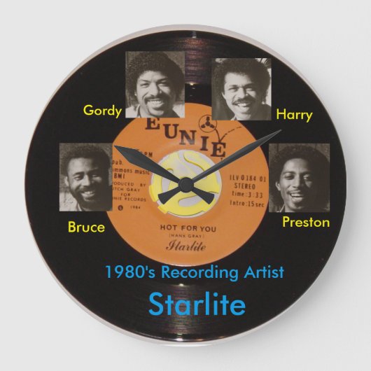 Starlite Award Große Wanduhr (Vorderseite)