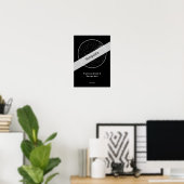 StarMap360 - A3 personalisierte Skizze Poster (Heimbüro)