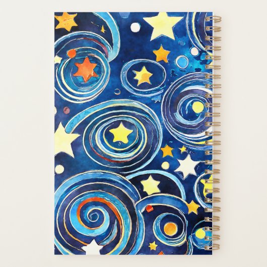 Starnight new year planer (Rückseite)