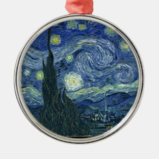 Starnight von Vincent Van Gogh Ornament Aus Metall