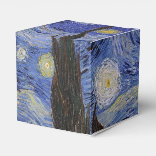 Starnight von Vincent Willem van Gogh Gemälde Geschenkschachtel (Rückseite)