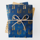 Starnight Winter Weihnachtswrapping Paper Geschenkpapier Set (Beispiel)