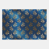 Starnight Winter Weihnachtswrapping Paper Geschenkpapier Set (Vorderseite 3)