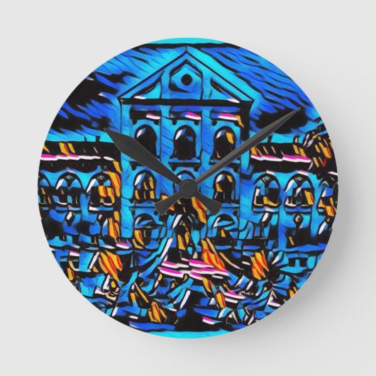 Staro Zdanje, Arandjelovac, Serbien Runde Wanduhr (Vorderseite)