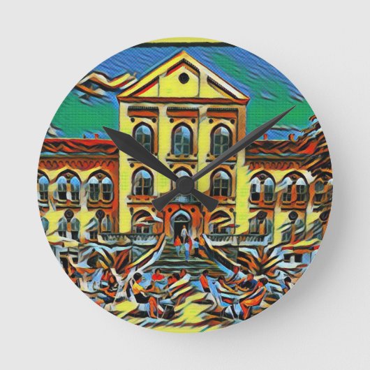 Staro Zdanje, Arandjelovac, Serbien Runde Wanduhr (Vorderseite)