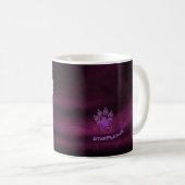 Starplexus Cheshire Katze Volldesign Kaffeetasse (VorderseiteRechts)