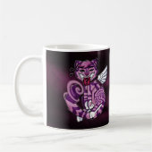 Starplexus Cheshire Katze Volldesign Kaffeetasse (Links)