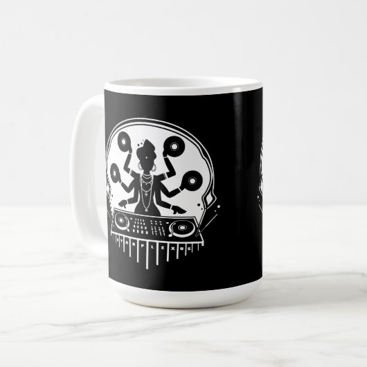 Starplexus Disco Shiva Kaffeetasse (Vorderseite Links)
