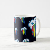 Starplexus-Ende des Regenbogens Kaffeetasse (VorderseiteRechts)