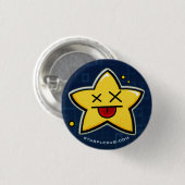starplexus Stimmungsknopf Button (Vorne & Hinten)