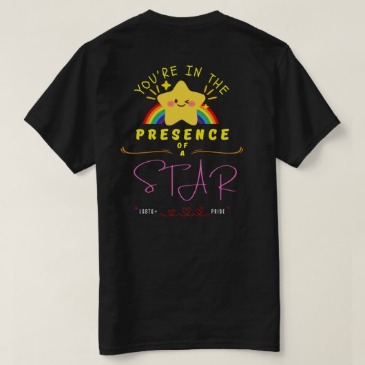 Starpräsenz T-Shirt (Design Rückseite)