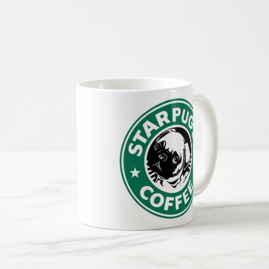 Starpugs-Kaffee Kaffeetasse (VorderseiteRechts)