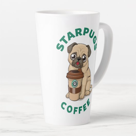 Starpugs-Kaffee Milchtasse (Rechte Ecke)