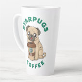 Starpugs-Kaffee Milchtasse (Linke Ecke)