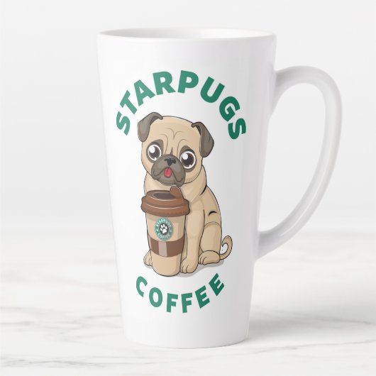 Starpugs-Kaffee Milchtasse (Rechts)