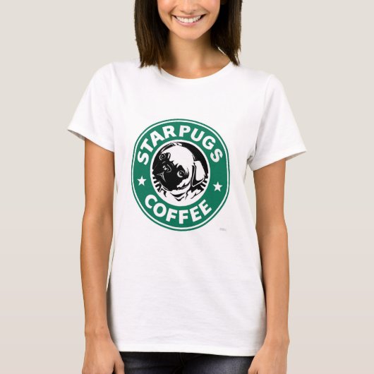 Starpugs-Kaffee T-Shirt (Vorderseite)