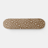 Starrad Abstrakt - Walnut on Wood Skateboard (Horizontal)