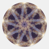 Starradaufkleber Runder Aufkleber (Vorderseite)