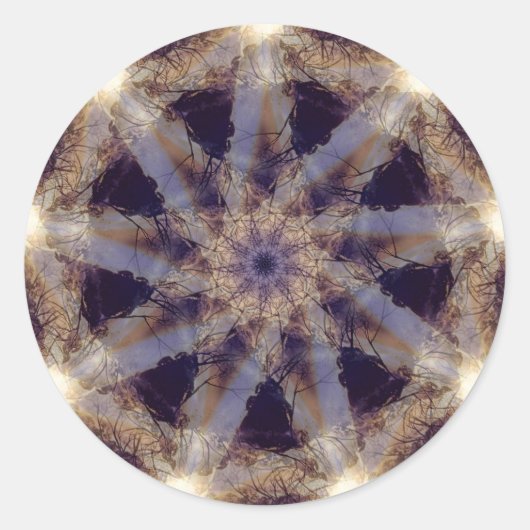 Starradaufkleber Runder Aufkleber (Vorderseite)