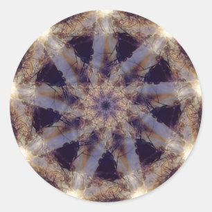 Starradaufkleber Runder Aufkleber