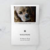 Starre Schneeflocken Weihnachten / Feiertag Foto-K (Innenseite)